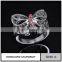 316l Stainless Steel Ring Butterfly Ring In Silver Jewelr With Colorful Cz