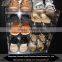 China gold supplier high grade clean acrylic shoe display cabinet