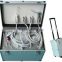 attractive portable luggage type dental units