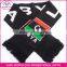 custom 2016 France EU Cup sports fans knitted scarf /wholesale jacquard logo acrylic football fans scarf for fans cheering