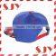 Custom 3D Embroidery Men's USA Flag National Snapback Hat Cap