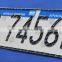 DM 8200 Uruguay & MERCOSUR menber vehicle license plate