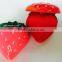 FB0322-2 strawberry shape organic lip balm