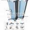 Glass folding door