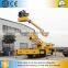 LHSJZ aerial work platform light boom lifts with hydraulic scaffolding