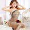 All kinds of color good quality hot sexy netted lingerie free to take off