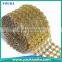 gold color custom design plastic sheet