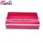 Combination Price Most Popular Products Custom Logo Red Flannel Pu Cases Makeup