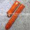 Jranter exotic genuine crocodile leather colorful watch band leather in high quality