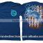 teen top fashion girl t shirt brand promotion custom t-shirt labels and tags