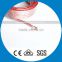 Tinned copper Frosted speaker cable flat+flat White Speaker Cable Transparent speaker cable