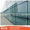 exterior glass panel frameless glass curtain wall and exterior glass wall panels