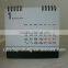Low price transparent acrylics slide calendar,acrylics slide calendar clear acrylic calendar stand