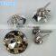 China Factory Sale trendy style round art glass crystal button