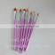 7pcs Synthetic painting brush set with lowest price