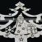 plywood christmas tree,christmas decorations,christmas Santa Claus