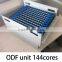China supplier fiber optic equiment 19 inch rack mounted ODF Unit box 144 Core