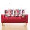 Boreal Europe style or rural style fabric sofa bed design with solid wood