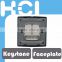 Taiwan RJ45 Metal Cellular Faceplate with Door