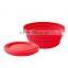 Eco-friendly Food Grade Silicone Collapsible Salad Bowl