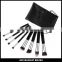 Best Seller 8pcs Fiber Kabuki Foundation Powder brush Portable makeup brush kit with gift bag