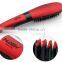 second generation 2 IN 1 anion LCD hair straightener Comb hair brush straightener