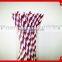 disposable straight model making paper straw for birthday party