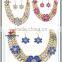 No.1 Yiwu & Ningbo Exporting Commission Agent Wanted Fashion Luxury Costume Heavy African Jewelry Sets Necklace Set