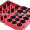 TC 407pc Assorted Black SAE O-ring Kit For Machine