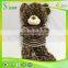 Passed EN71 test bear plush toy, plush gray bear
