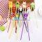 Manufacture harmless silicone porcelain and panda chopsticks holder