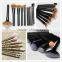 Factory price soft hair handmade makeup brushes