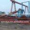 China dismantle bucket chain sand dredger ship for sale