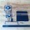 Metal Peg Hook Counter Top Spinning Display with Sign Rack