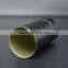 Black shiny aluminum cap screw bottle cap for vodka whiskey