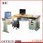 L shape office workstation desk and tables computer desk writing desk