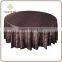 132" Round Bronze Pintuck Tablecloths