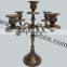 Floor standing black candelabras & Wedding black candelabra centerpieces