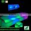 Colorful Rechargeable Lighting LED Plastic sofa with remote control