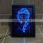 2016 new design awsome creative magic illusion 3D led night lights photo frame for decoration