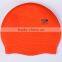 Logo Printed Customzied High Quality Silicone Swimming Hat With Line