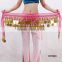 Affordable Shine sequin belly danc ing chiffon hip scarf Stelisy