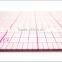 2"*24" straight flexible 1.2mm thickness inch plastic garment ruler for fashion design#8248