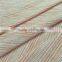 New Arrival Cool Stripe Orange Knit Single Jersey Fabric