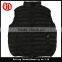 Nylon fabric men winter waistcoats warm vest for men
