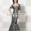 High Quality Colorful Mother Full Length Cap Sleeve Bridesmaid Dress