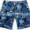 "Coconut Trees and People" Printed Sarong Beachwear for Man