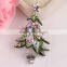 zm53213a 2017 cheap christmas ornaments christmas tree brooch wholesale