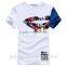 100% cotton different label printing t-shirt for men