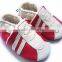Navy Blue Soft sheepskin Leather Baby Shoes
